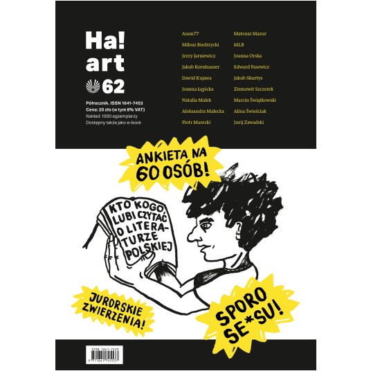 Czasopismo Ha!art nr 62