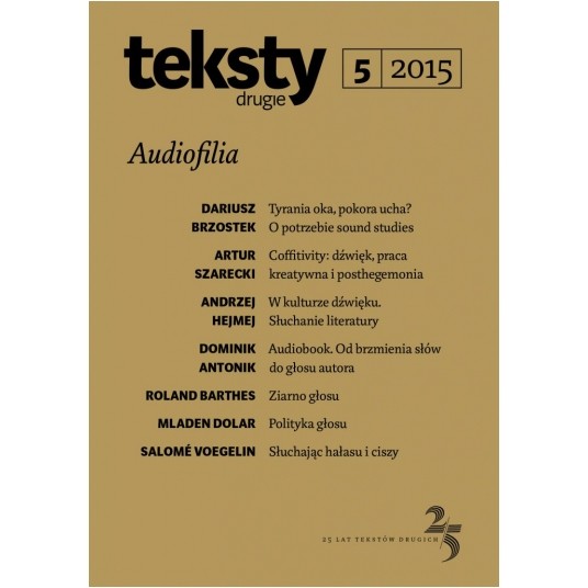 Teksty Drugie 5/2015 - Audiofilia -zdjęcie numer 1