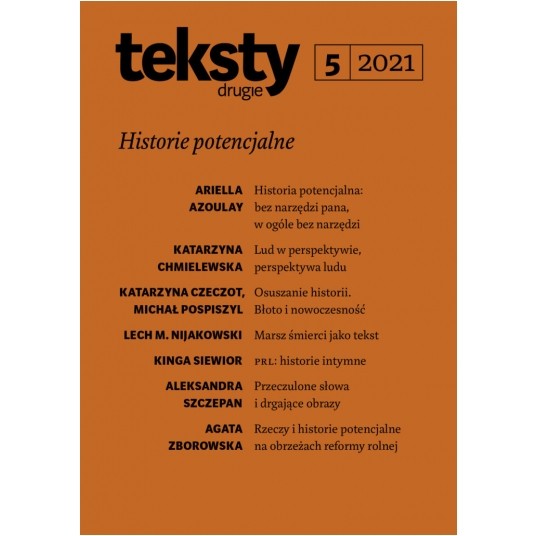 Teksty Drugie 5/2021 - Historie potencjalne -zdjęcie numer 1