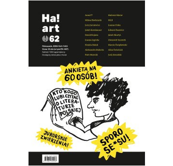 Czasopismo Ha!art nr 62