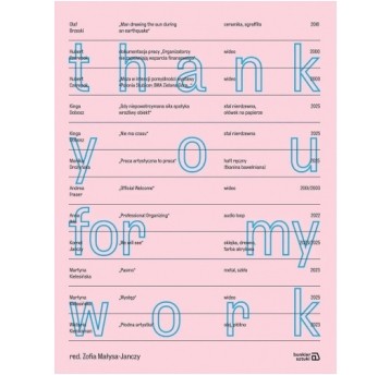 Thank You for My Work